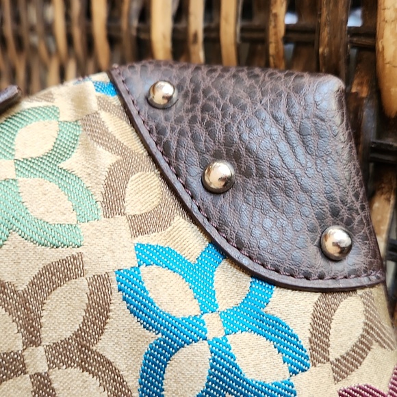 Relic small purse multicolored with floral Relic purse charm - Picture 6 of 11